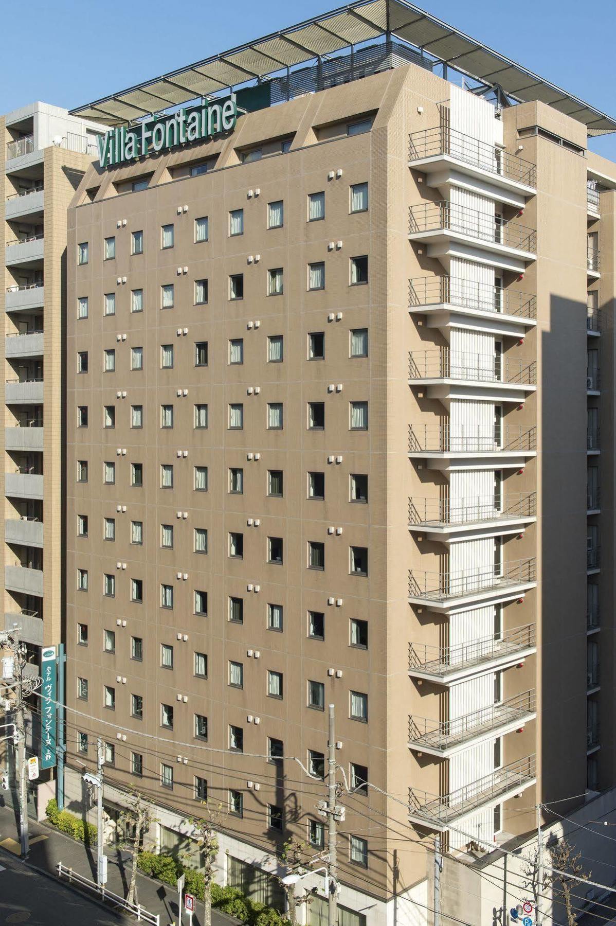 Hotel Villa Fontaine Tokyo-Ueno Okachimachi Exteriör bild